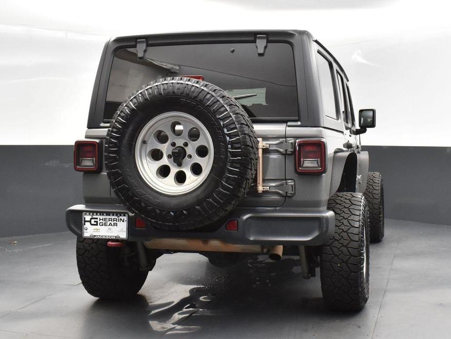 used 2021 Jeep Wrangler Unlimited car, priced at $26,812