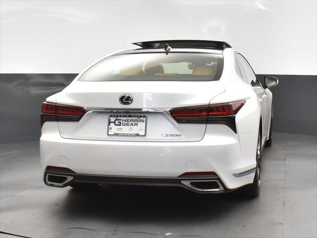 used 2023 Lexus LS 500 car, priced at $67,000