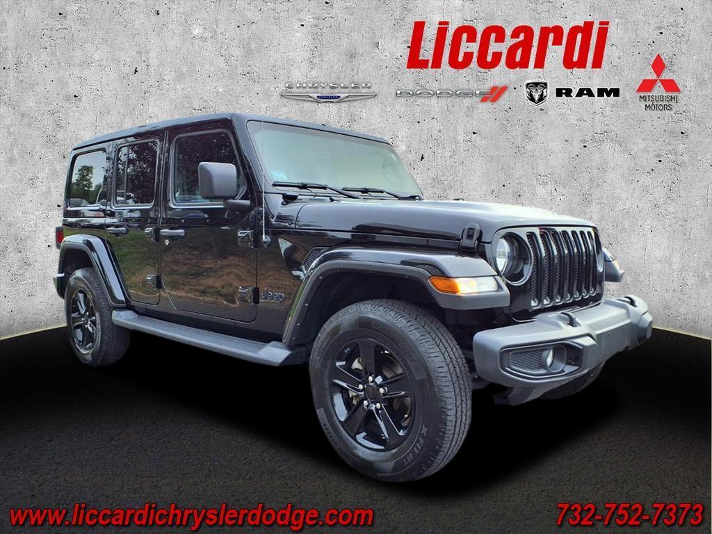 used 2022 Jeep Wrangler Unlimited car, priced at $32,175