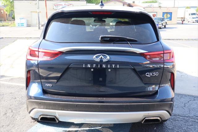 used 2019 INFINITI QX50 car, priced at $19,995