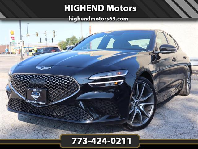 used 2022 Genesis G70 car, priced at $25,995