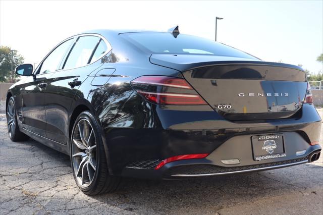 used 2022 Genesis G70 car, priced at $25,995