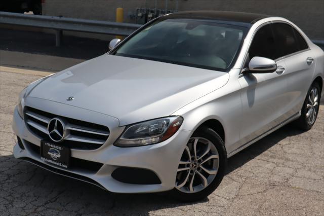 used 2018 Mercedes-Benz C-Class car, priced at $22,995