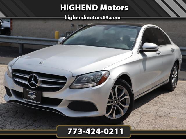 used 2018 Mercedes-Benz C-Class car, priced at $22,995