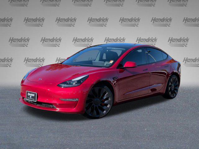 used 2021 Tesla Model 3 car, priced at $27,991