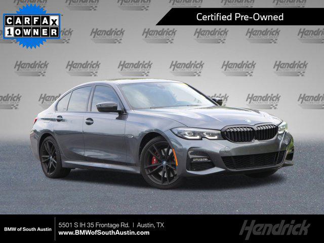 used 2022 BMW 330e car, priced at $33,914