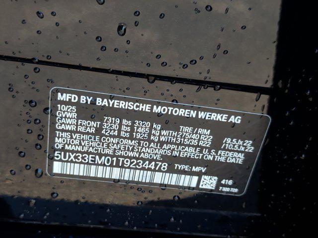 new 2026 BMW X7 car, priced at $126,585
