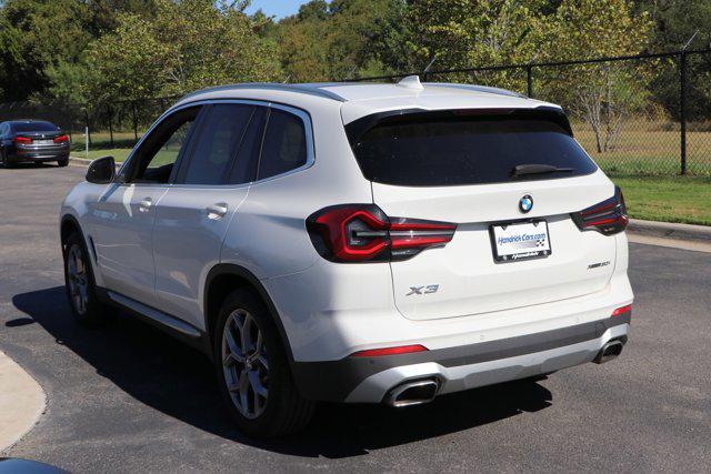 used 2022 BMW X3 car, priced at $37,913