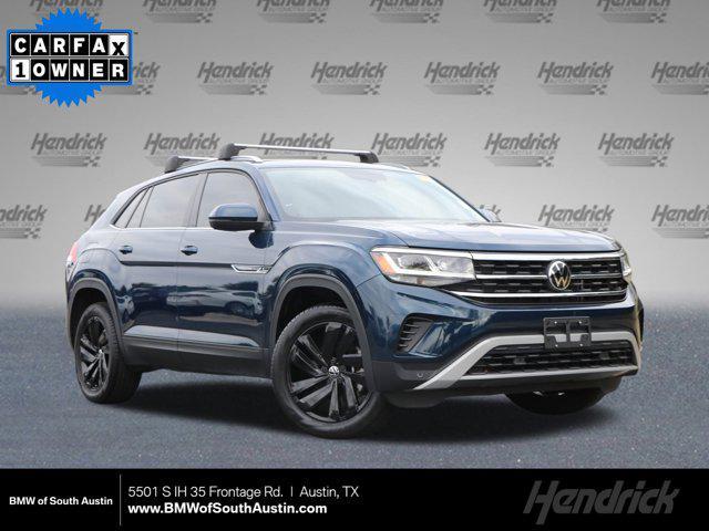 used 2021 Volkswagen Atlas Cross Sport car, priced at $26,925