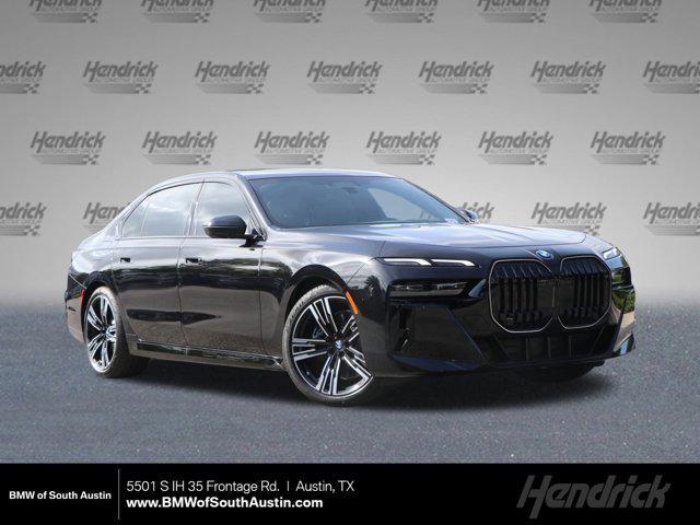 new 2025 BMW 740 car, priced at $111,275