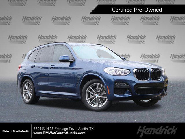 used 2021 BMW X3 car, priced at $32,927