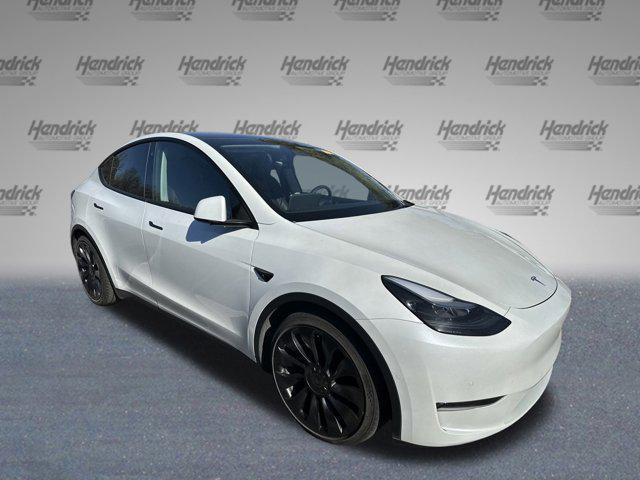 used 2022 Tesla Model Y car, priced at $32,491