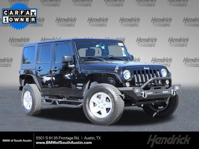 used 2015 Jeep Wrangler Unlimited car, priced at $18,915