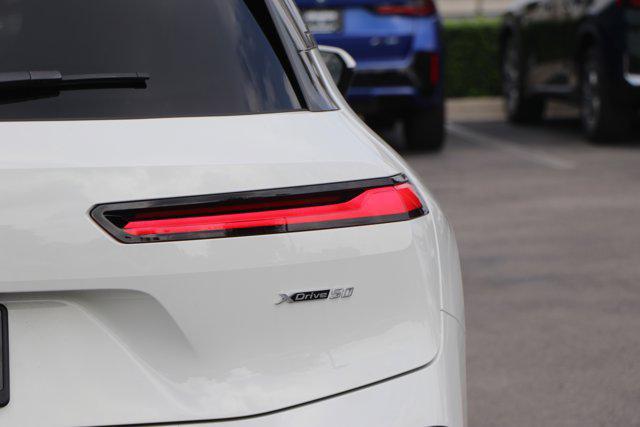 new 2025 BMW iX car, priced at $94,275