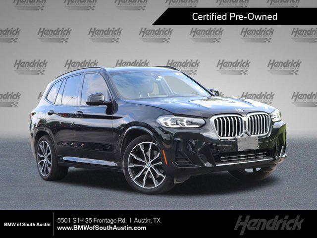 used 2022 BMW X3 car, priced at $33,918