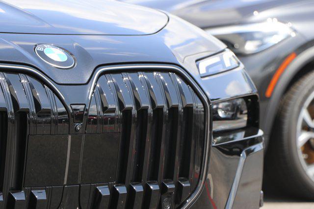 new 2025 BMW 740 car, priced at $112,275