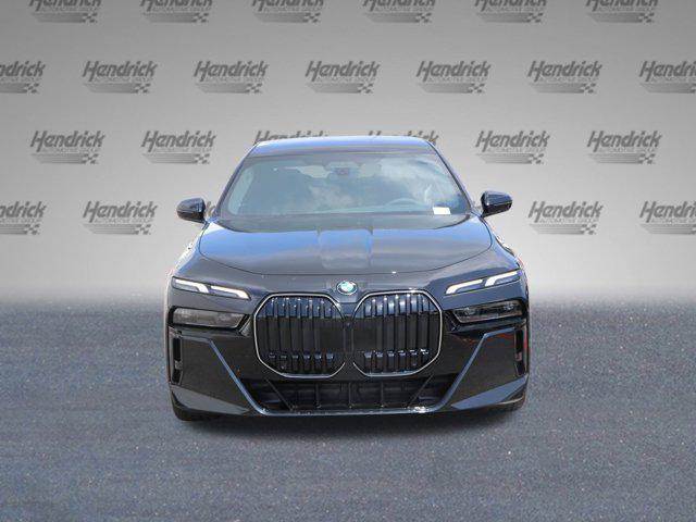 new 2025 BMW 740 car, priced at $112,275