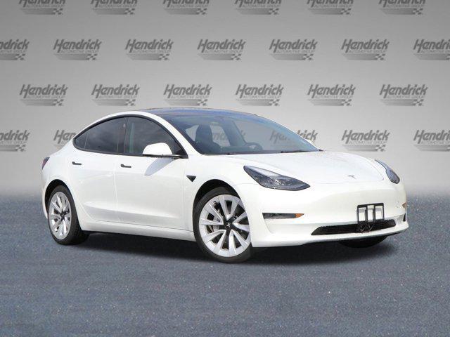 used 2022 Tesla Model 3 car, priced at $28,891