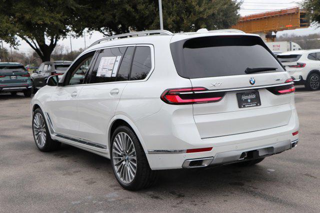 new 2025 BMW X7 car, priced at $95,350