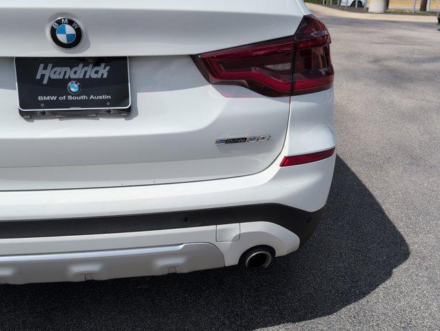 used 2021 BMW X3 car, priced at $28,318