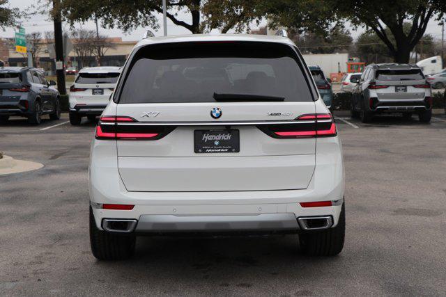 new 2025 BMW X7 car, priced at $91,850