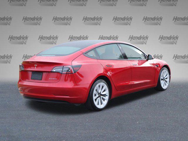 used 2022 Tesla Model 3 car, priced at $28,491