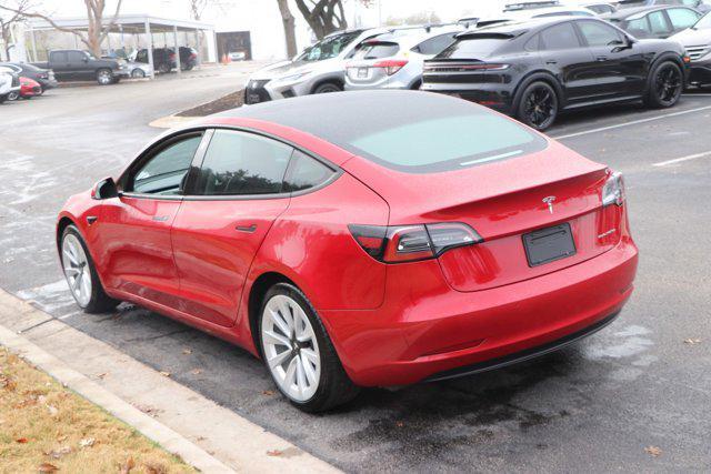 used 2022 Tesla Model 3 car, priced at $28,491