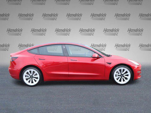 used 2022 Tesla Model 3 car, priced at $28,491