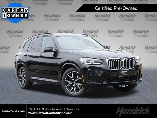 used 2022 BMW X3 car, priced at $38,791