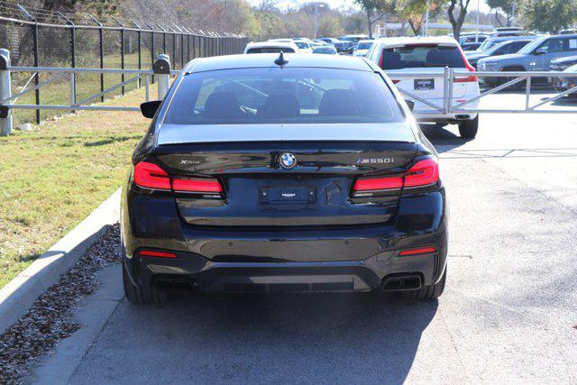 used 2022 BMW M550 car, priced at $60,491