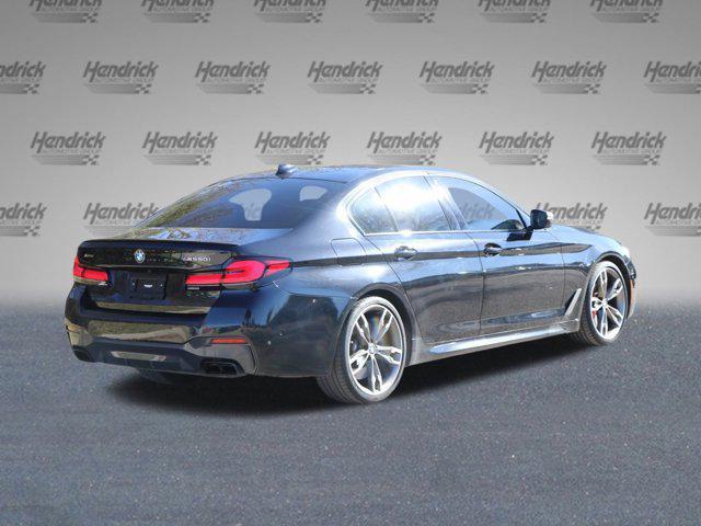 used 2022 BMW M550 car, priced at $60,491