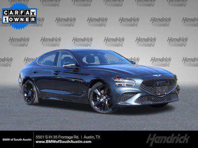 used 2023 Genesis G70 car, priced at $27,342