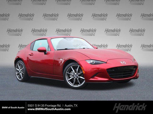 used 2021 Mazda MX-5 Miata RF car, priced at $27,291