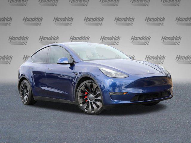 used 2022 Tesla Model Y car, priced at $32,891