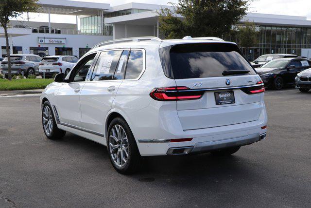 new 2025 BMW X7 car, priced at $92,375