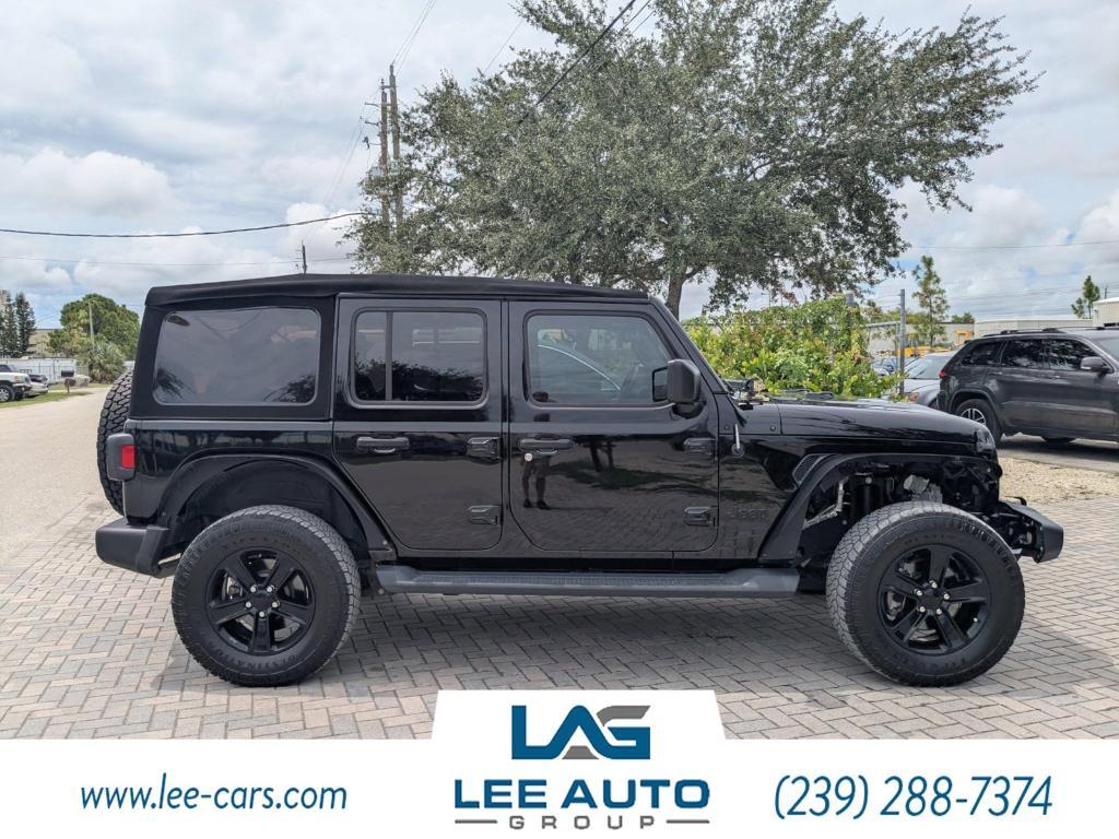 used 2020 Jeep Wrangler Unlimited car, priced at $27,000