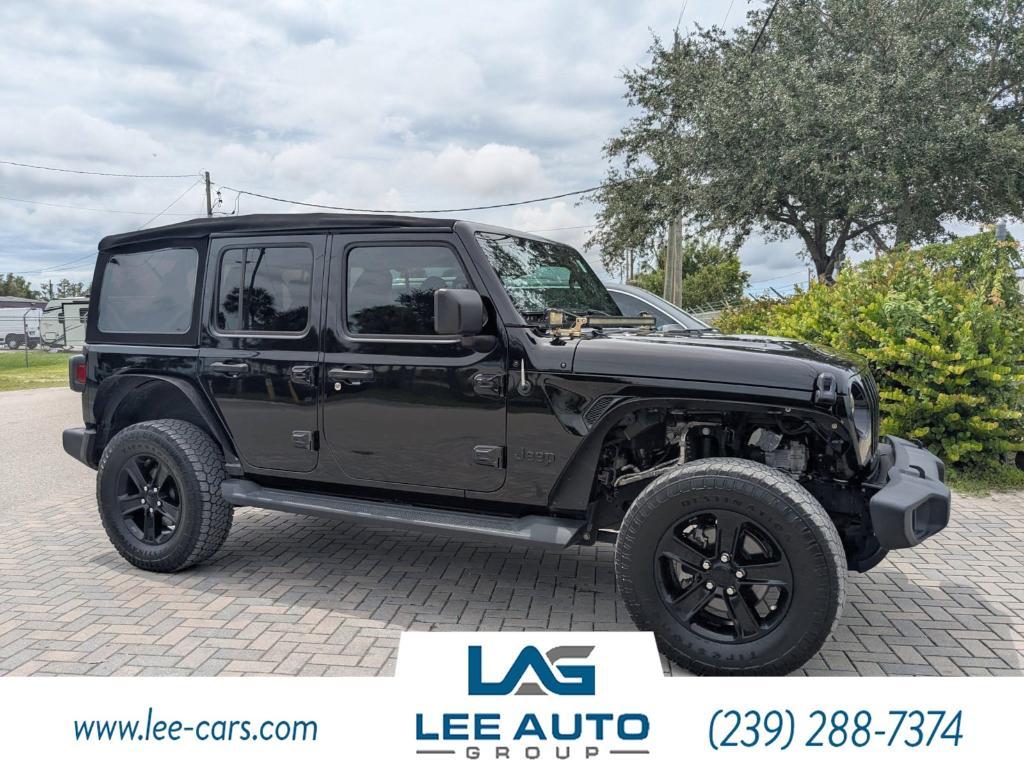 used 2020 Jeep Wrangler Unlimited car, priced at $27,000