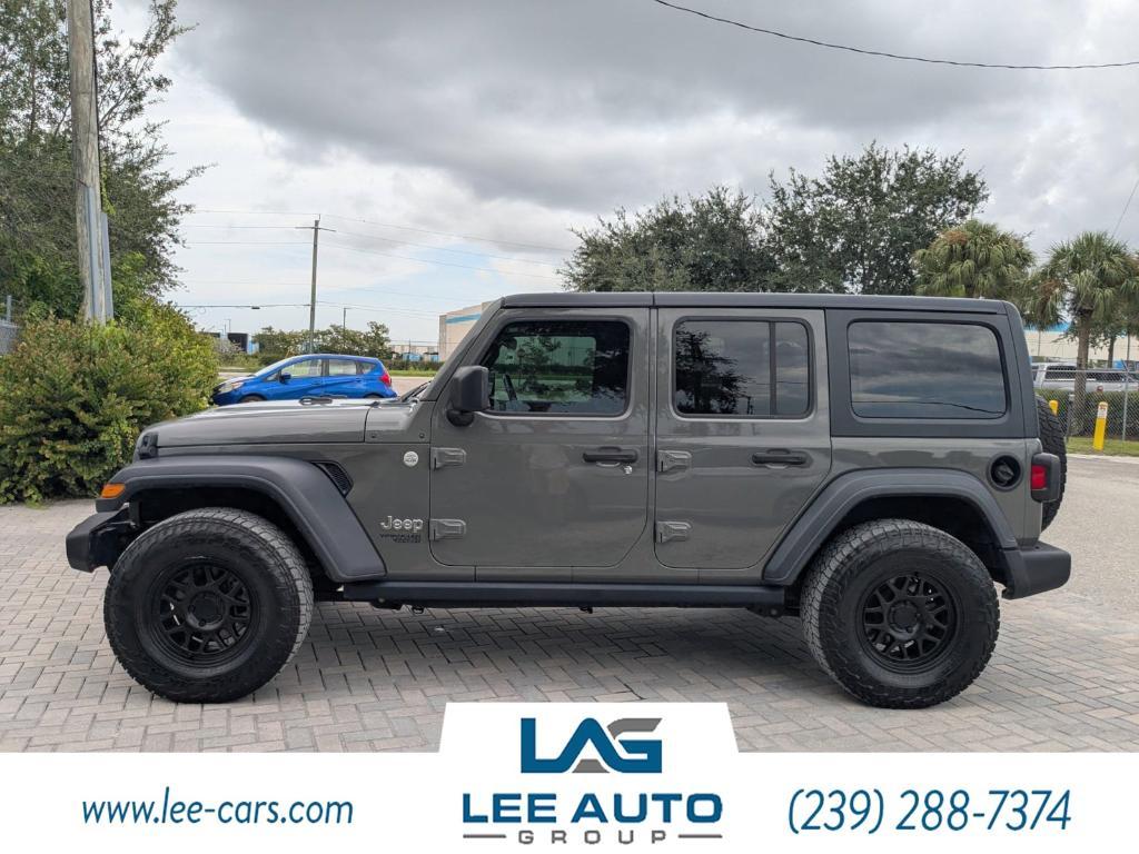 used 2020 Jeep Wrangler Unlimited car, priced at $25,220