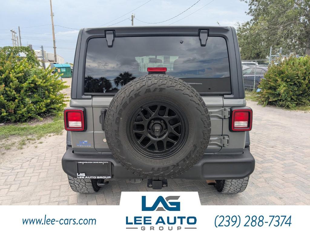 used 2020 Jeep Wrangler Unlimited car, priced at $25,220