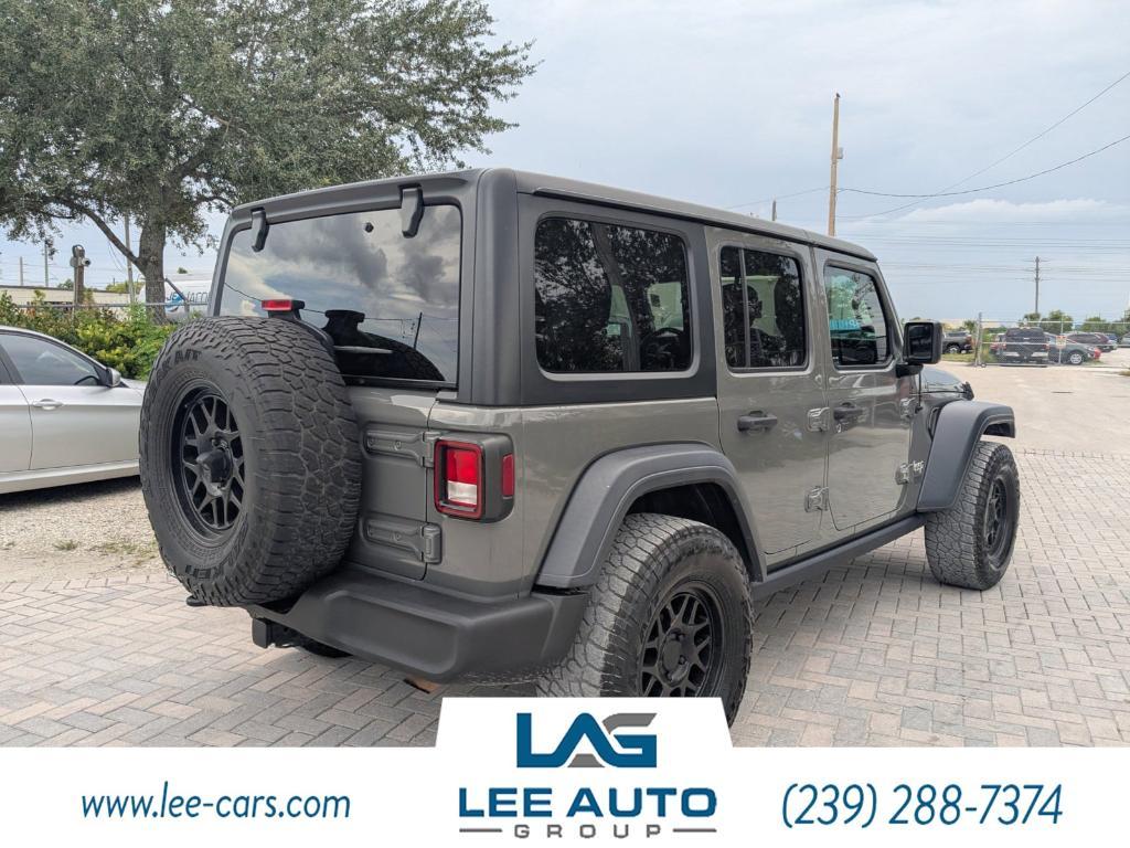used 2020 Jeep Wrangler Unlimited car, priced at $25,220
