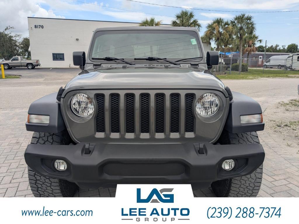 used 2020 Jeep Wrangler Unlimited car, priced at $25,220