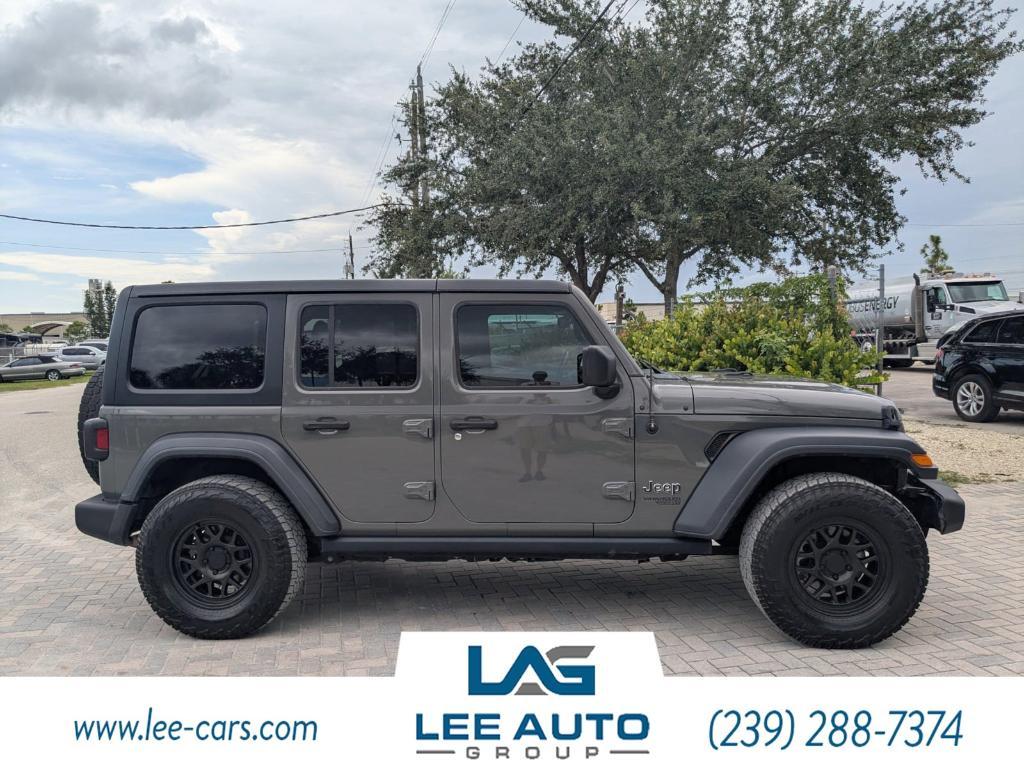used 2020 Jeep Wrangler Unlimited car, priced at $25,220