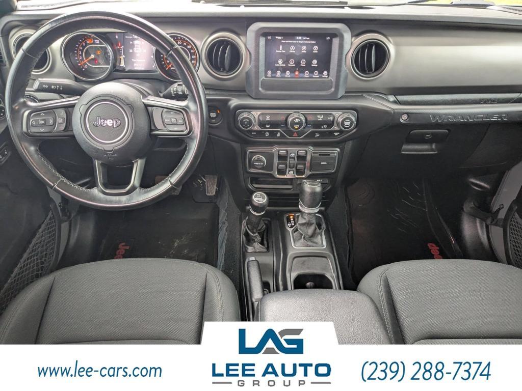 used 2020 Jeep Wrangler Unlimited car, priced at $25,220