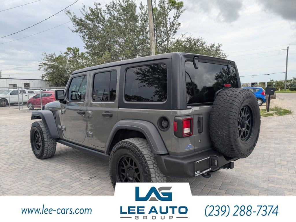 used 2020 Jeep Wrangler Unlimited car, priced at $25,220