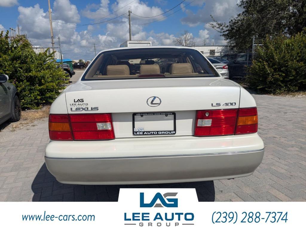 used 1999 Lexus LS 400 car, priced at $5,000