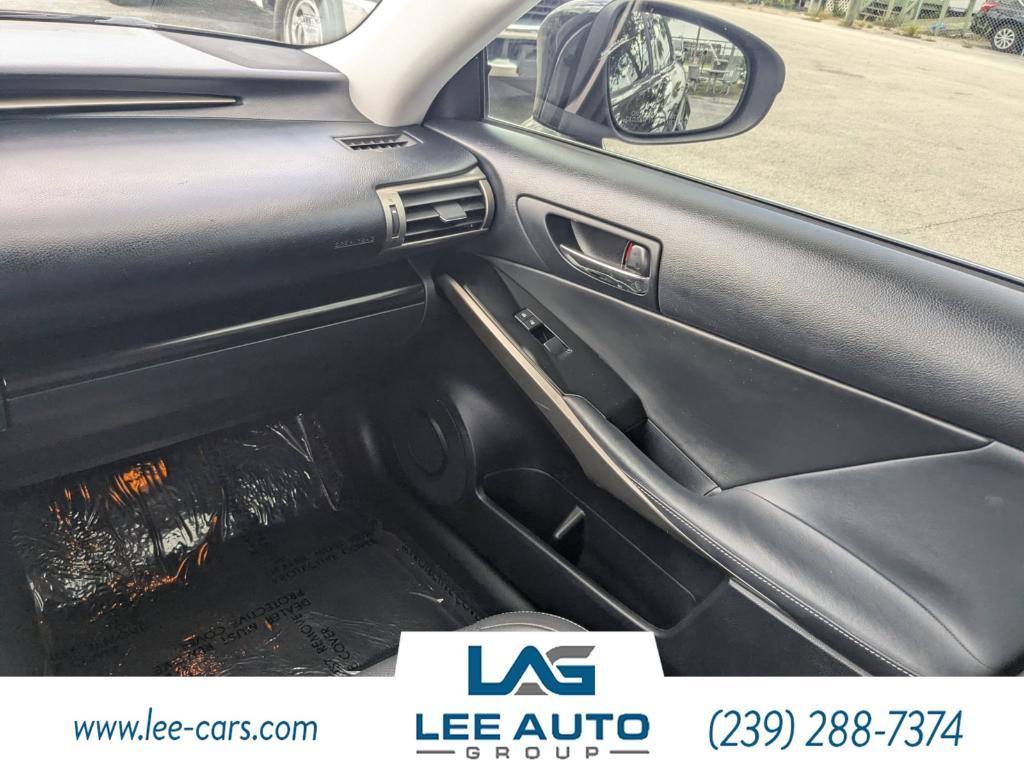 used 2014 Lexus IS 250 car, priced at $12,000