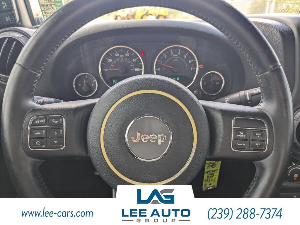 used 2015 Jeep Wrangler Unlimited car