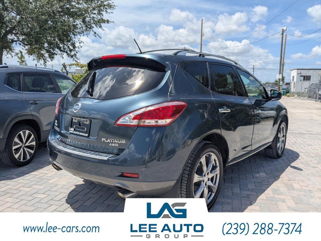 used 2012 Nissan Murano car, priced at $5,000