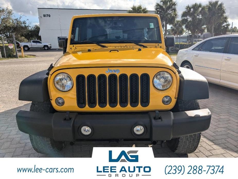 used 2015 Jeep Wrangler Unlimited car