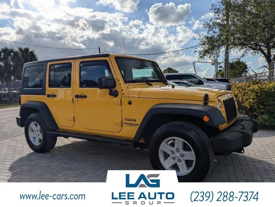 used 2015 Jeep Wrangler Unlimited car